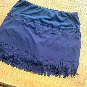 Used Lucky in Love fringe golf/tennis skort.